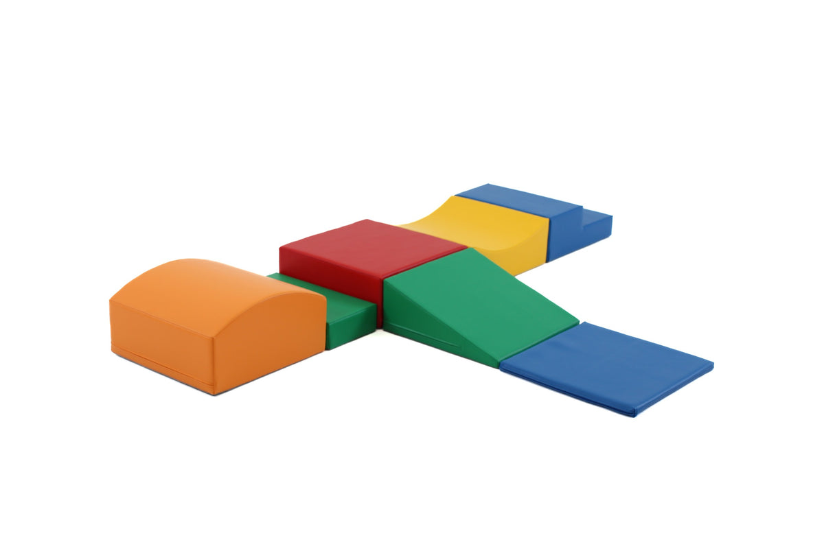 Soft Play 7 Foam Block Set - Multicolor Little Crawler