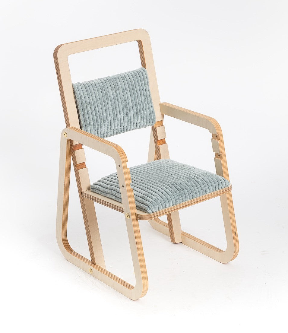 Adjustable Children Chair Julle - Mint Green
