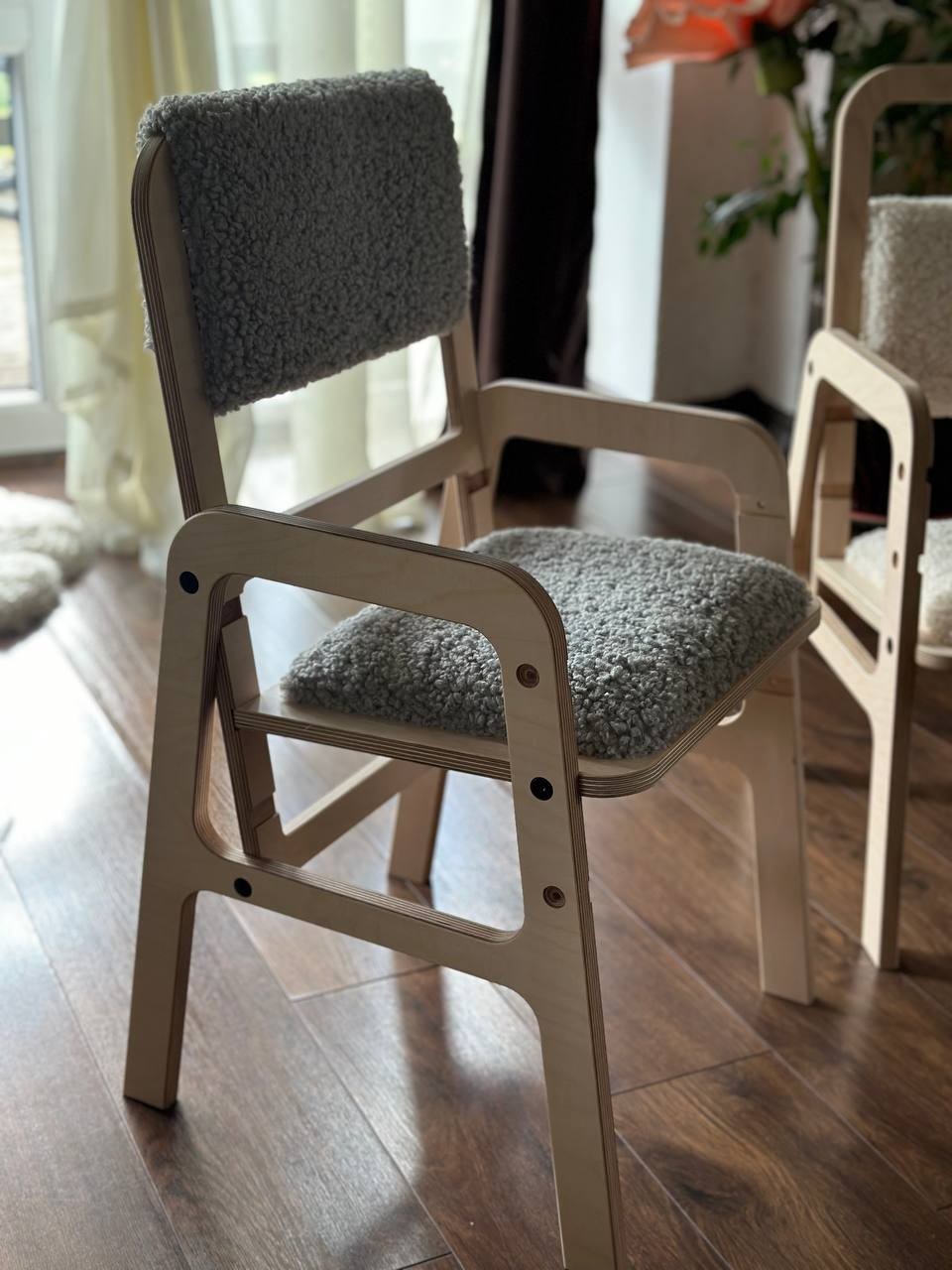 Adjustable Children Chair Luula - Cloud Mouse