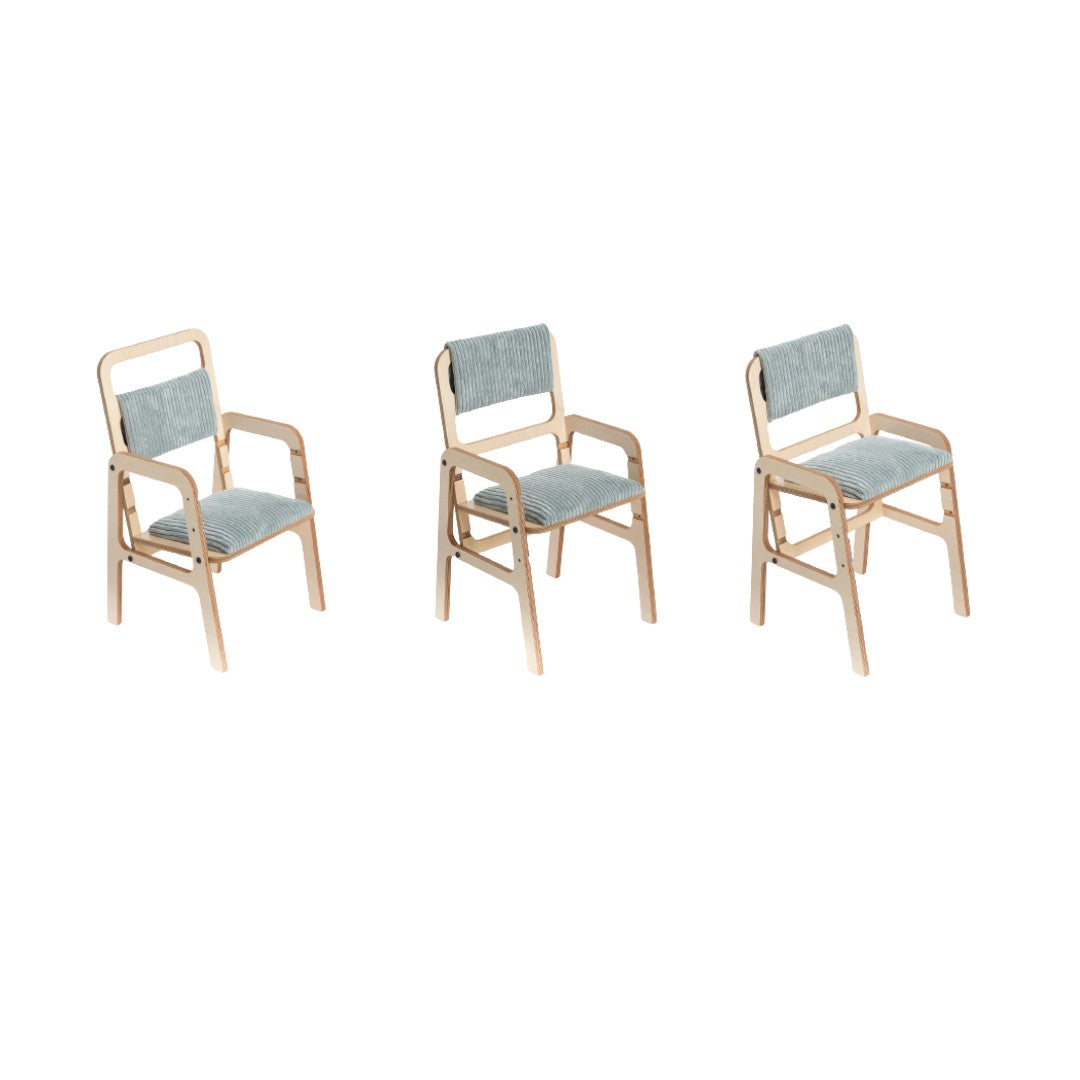 Adjustable Children Chair Luula - Mint Green