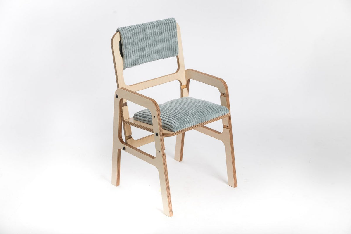 Adjustable Children Chair Luula - Mint Green