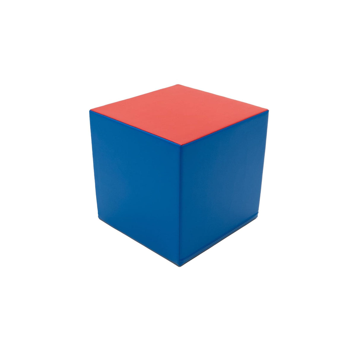IGLU foam mega cube building block in blue and red