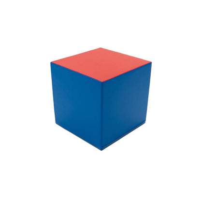 IGLU foam mega cube building block in blue and red
