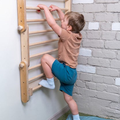 Frame-to-Wall Kit – Add-on for climbing frames