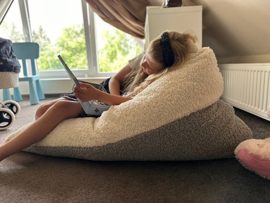 Kids Bean Bag Chair - Cloud Lamb Duo