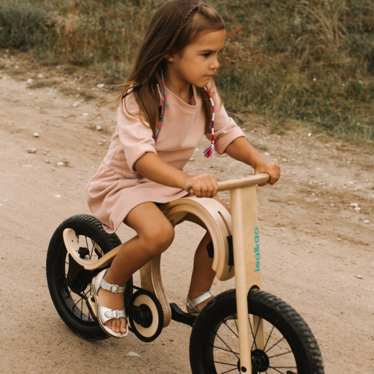 Pedals Add-on for the leg&go Balance Bike 3in1