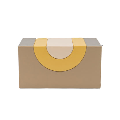 Rainbow Bridge Soft Play Set - Beige & Honey