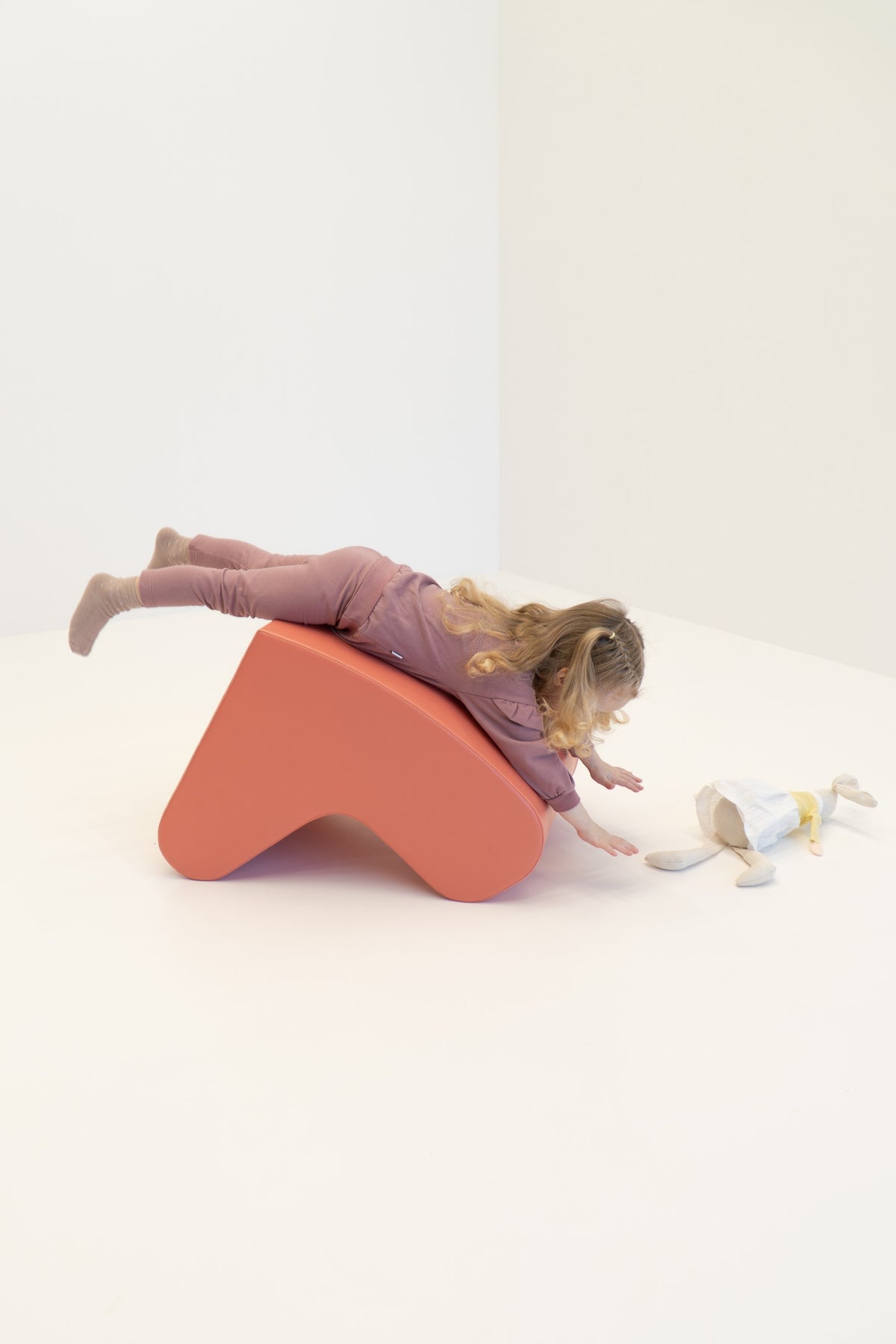 Rocking Chair - Salmon