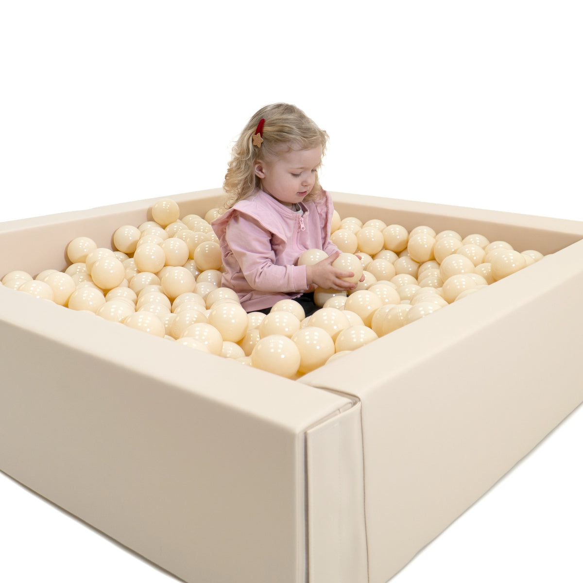 Soft Play Ball Pit - Beige