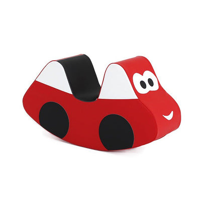 Soft Play Ride On Toy - Red Car