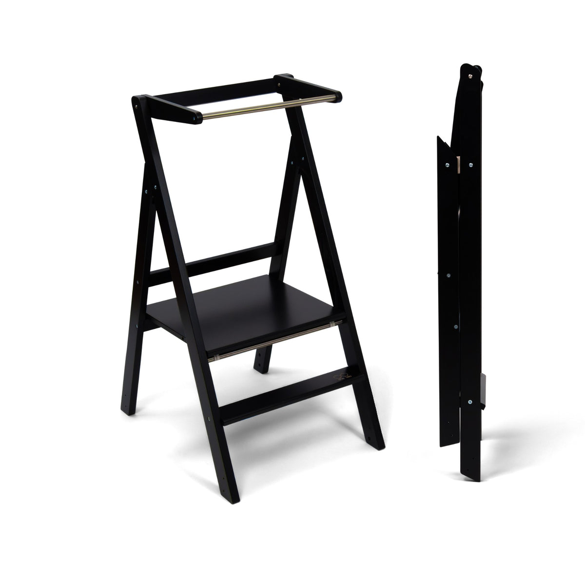 STEP'n'FOLD Foldable Helper Tower - Black