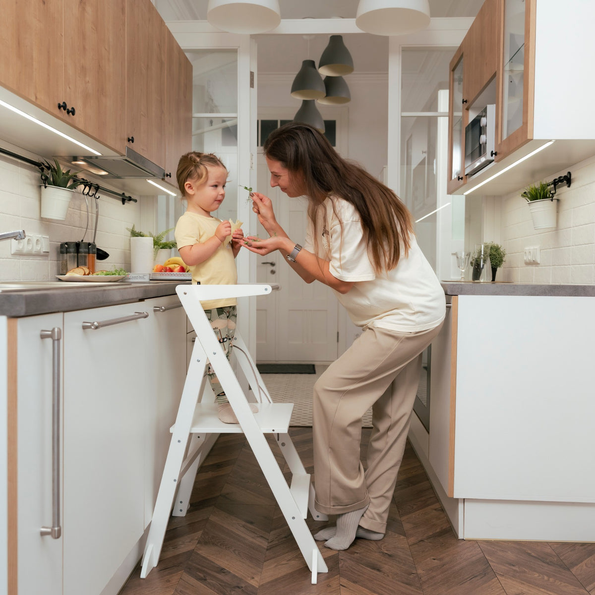 STEP'n'FOLD Foldable Helper Tower - Grey