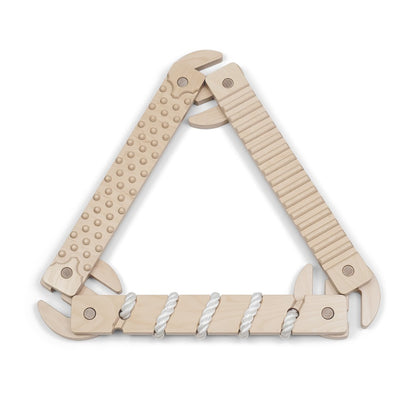 TipiToo® Small Balance Beam 3 Piece Set - White Rope