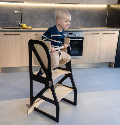 Transformable Kitchen Tower - Securestep and high chair combo