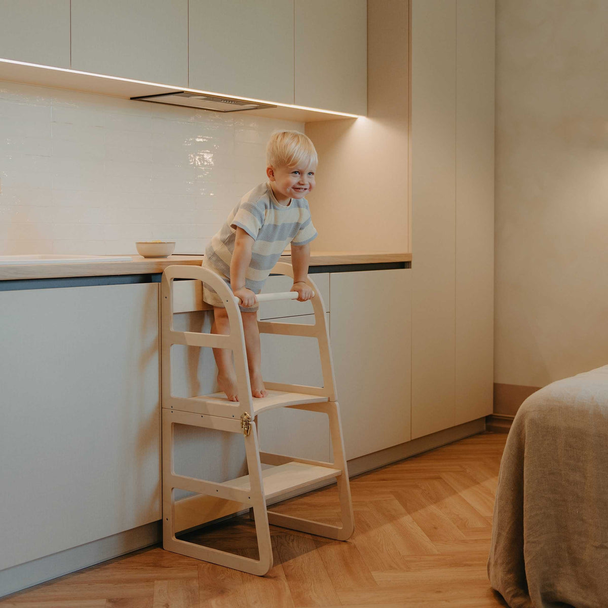 Transformable Kitchen Tower - Sleekstep and High Chair Combo